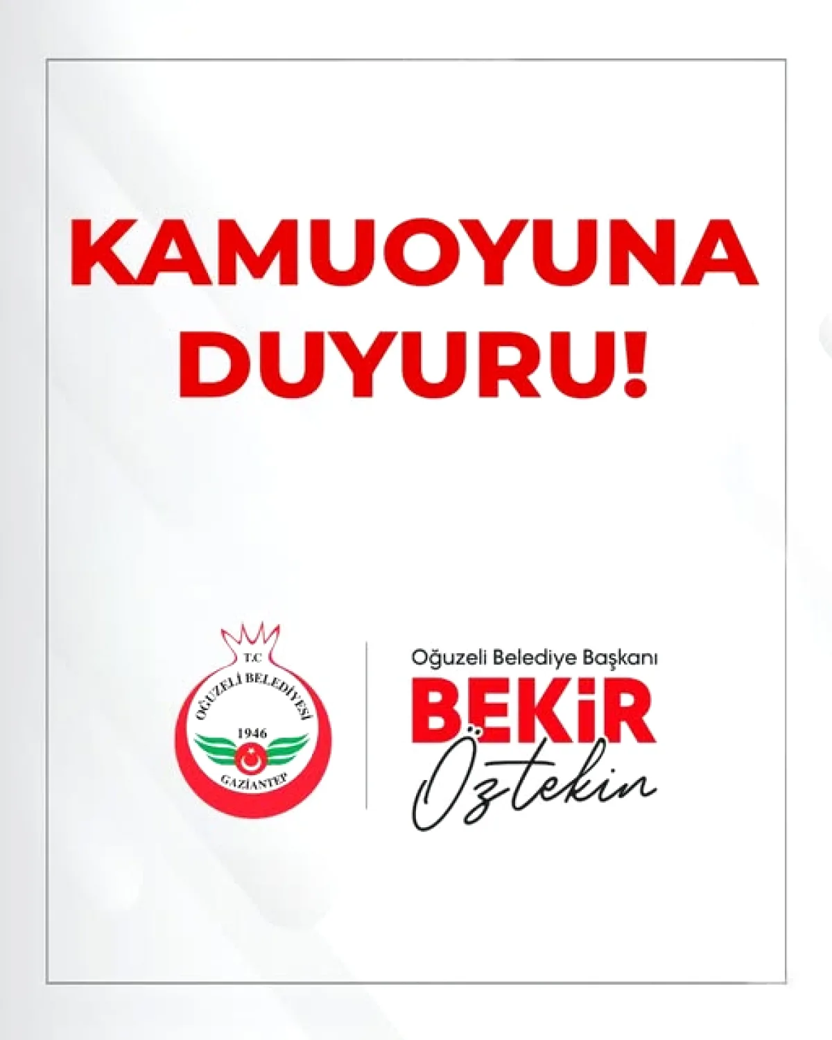 Oğuzeli Belediyesi Yakıt İddialarını Çürüttü: İşte Gerçekler Oğuzeli Belediyesi Yakıt İddialarını Çürüttü: İşte Gerçekler