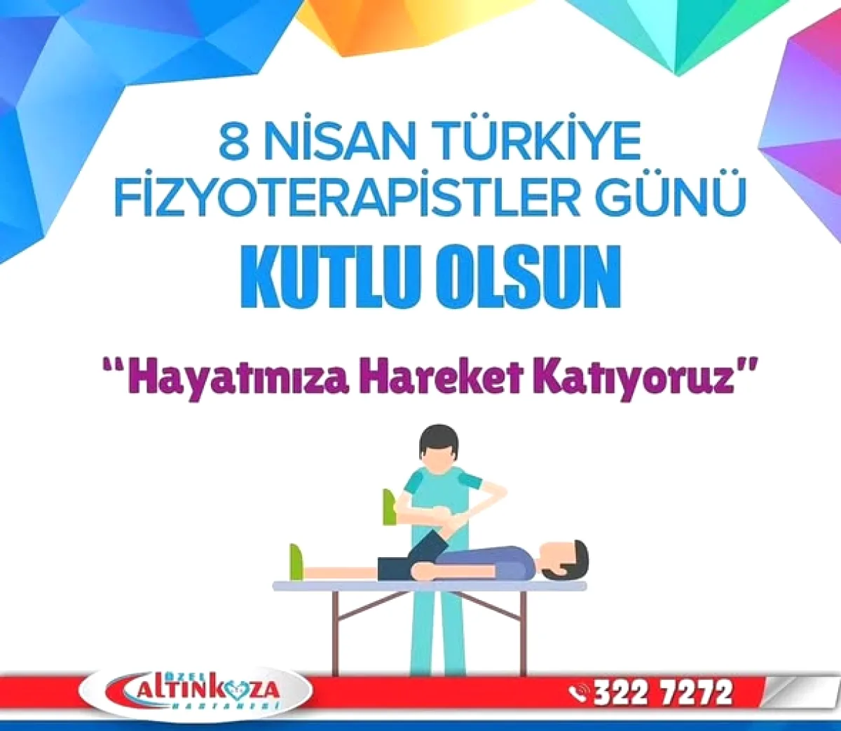 Adana'da Fizyoterapistler Günü Coşkuyla Kutlandı Adana'da Fizyoterapistler Günü Coşkuyla Kutlandı