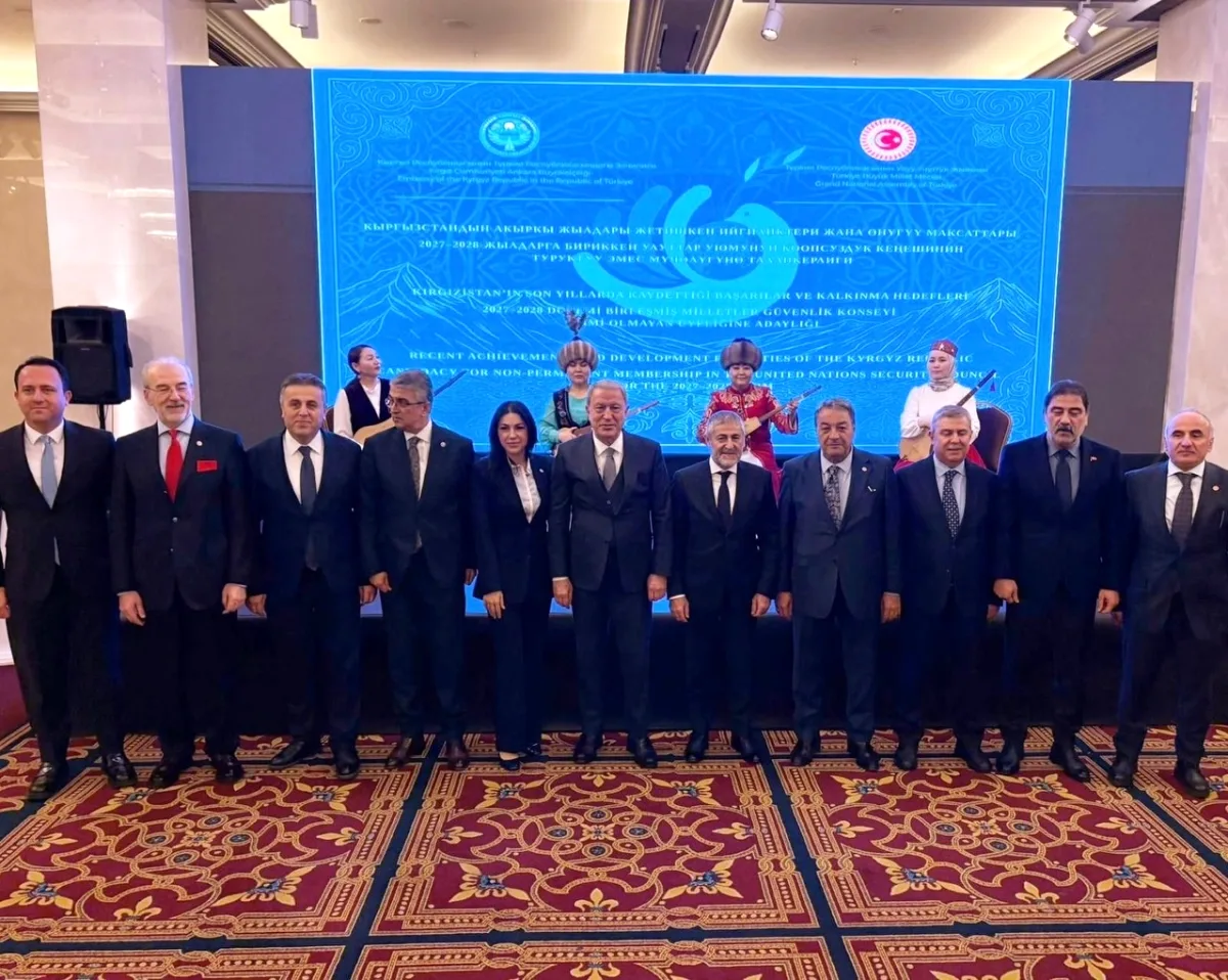 AK Parti Milletvekili Ayan, Kırgızistan'ın BMGK Adaylığına İlişkin Bilgilendirme Toplantısına Katıldı AK Parti Milletvekili Ayan, Kırgızistan'ın BMGK Adaylığına İlişkin Bilgilendirme Toplantısına Katıldı