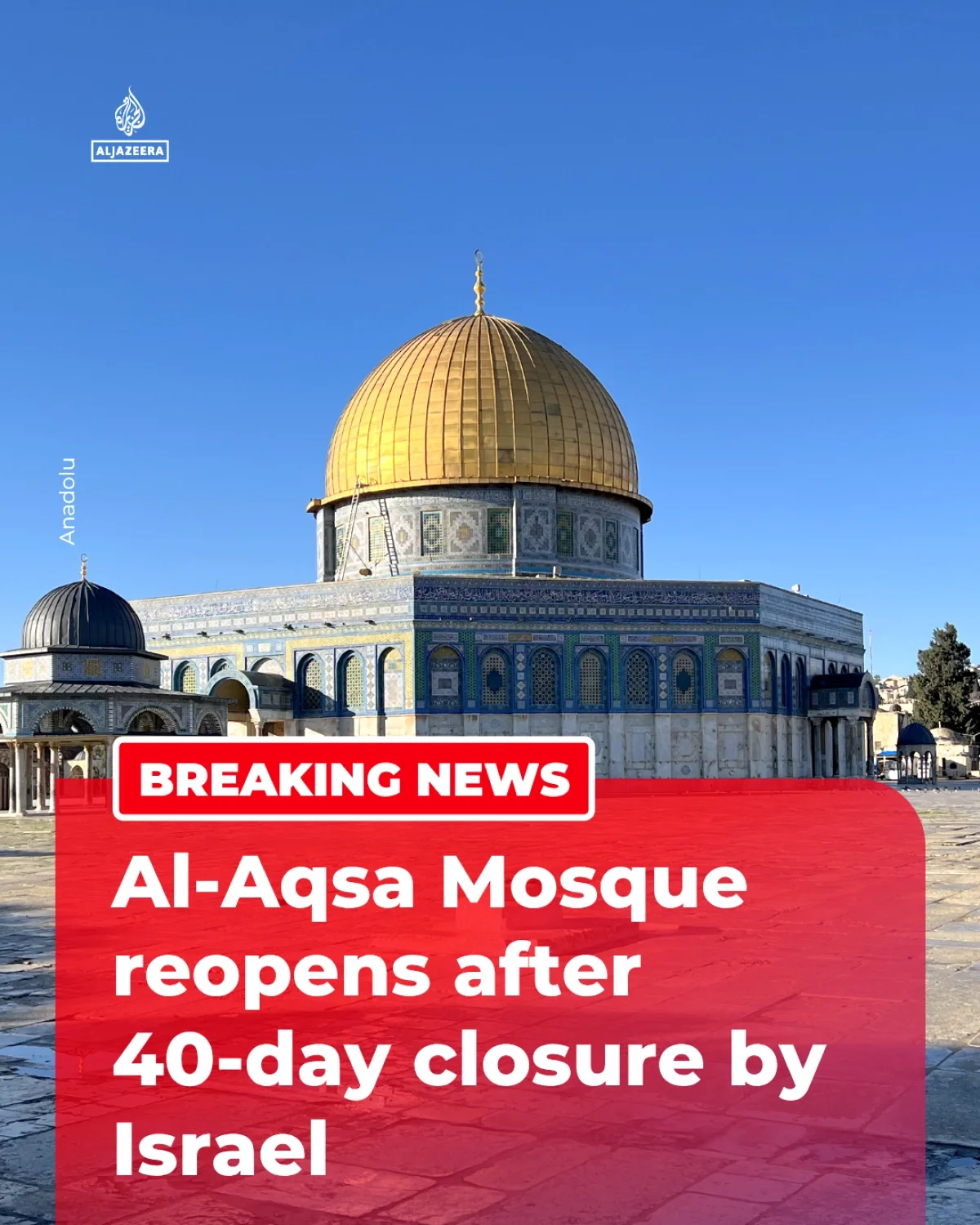 Al Aqsa Camii 40 Gün Sonra Yeniden Açıldı: İbadetçiler Kudüs'e Akın Etti Al Aqsa Camii 40 Gün Sonra Yeniden Açıldı: İbadetçiler Kudüs'e Akın Etti