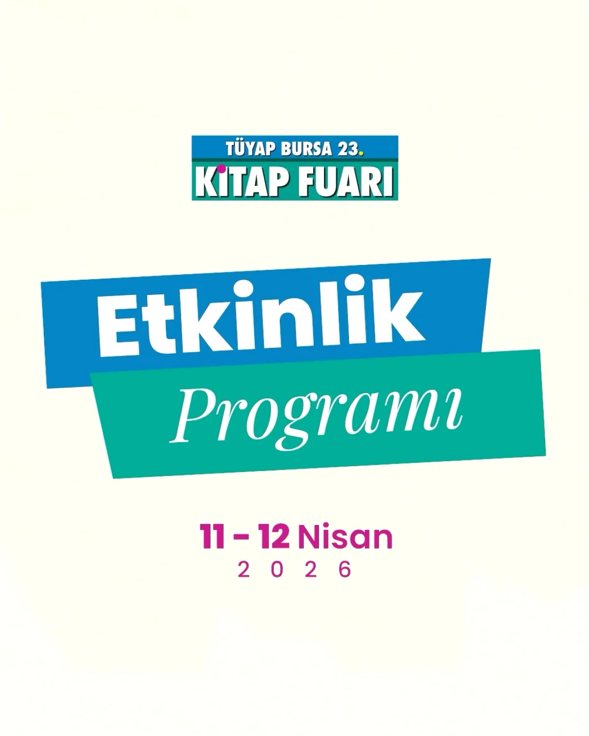 Bursa 23. Kitap Fuarı'nda Yazarlarla Buluşma Fırsatı Bursa 23. Kitap Fuarı'nda Yazarlarla Buluşma Fırsatı