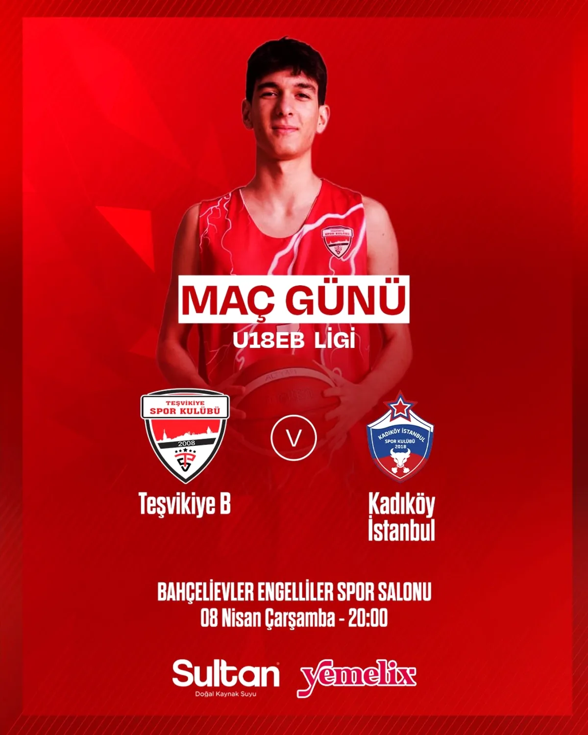 Teşvikiye Spor Kulübü U18EB Ligi'nde Sahada Teşvikiye Spor Kulübü U18EB Ligi'nde Sahada