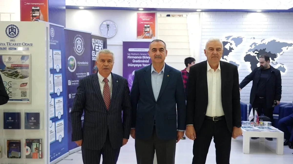 Afyonkarahisar Ticaret Heyeti Konya Tarım Fuarı'nı Ziyaret Etti Afyonkarahisar Ticaret Heyeti Konya Tarım Fuarı'nı Ziyaret Etti