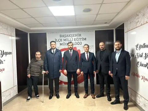 MHP Başakşehir İlçe Başkanlığı İOSB Yönetimini Ziyaret Etti
