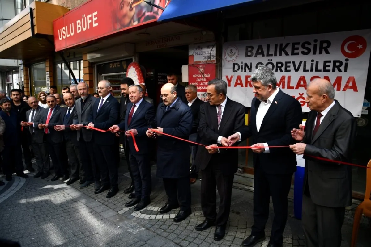 Balıkesir'de Din Görevlileri Yardımlaşma Derneği Açıldı Balıkesir'de Din Görevlileri Yardımlaşma Derneği Açıldı