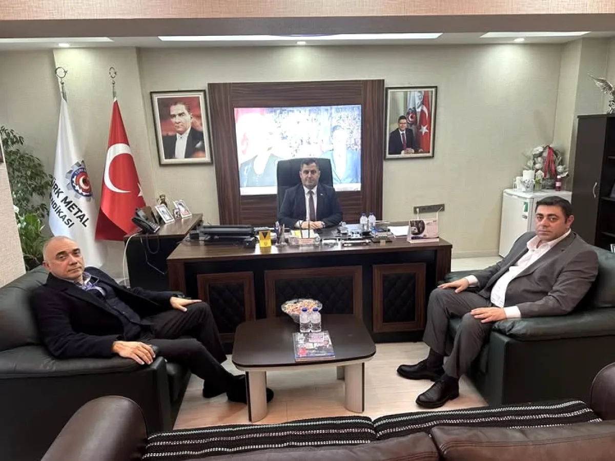 Beko Yöneticileri Türk Metal Sendikası Ankara Şubesi'ni Ziyaret Etti Beko Yöneticileri Türk Metal Sendikası Ankara Şubesi'ni Ziyaret Etti
