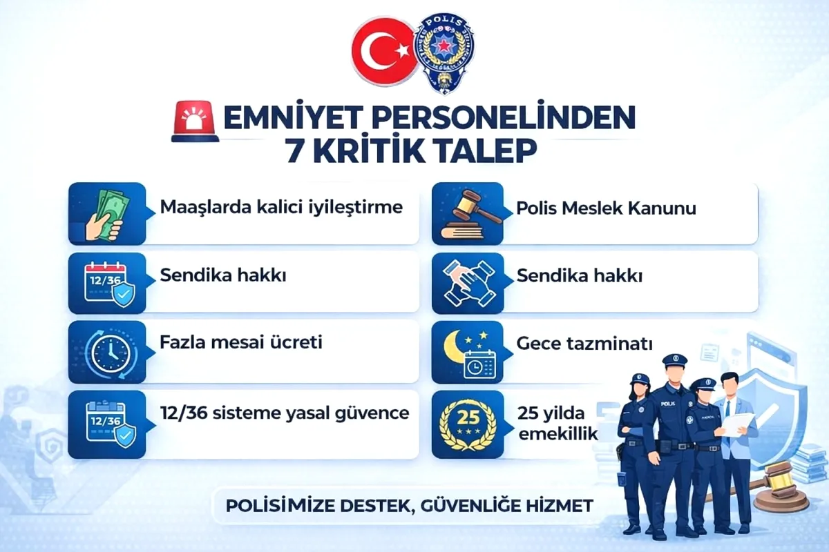 Meriç'ten Polislerin Hak Taleplerine Destek: "Güvencesiz Polis, Eksik Huzur" Meriç'ten Polislerin Hak Taleplerine Destek: "Güvencesiz Polis, Eksik Huzur"