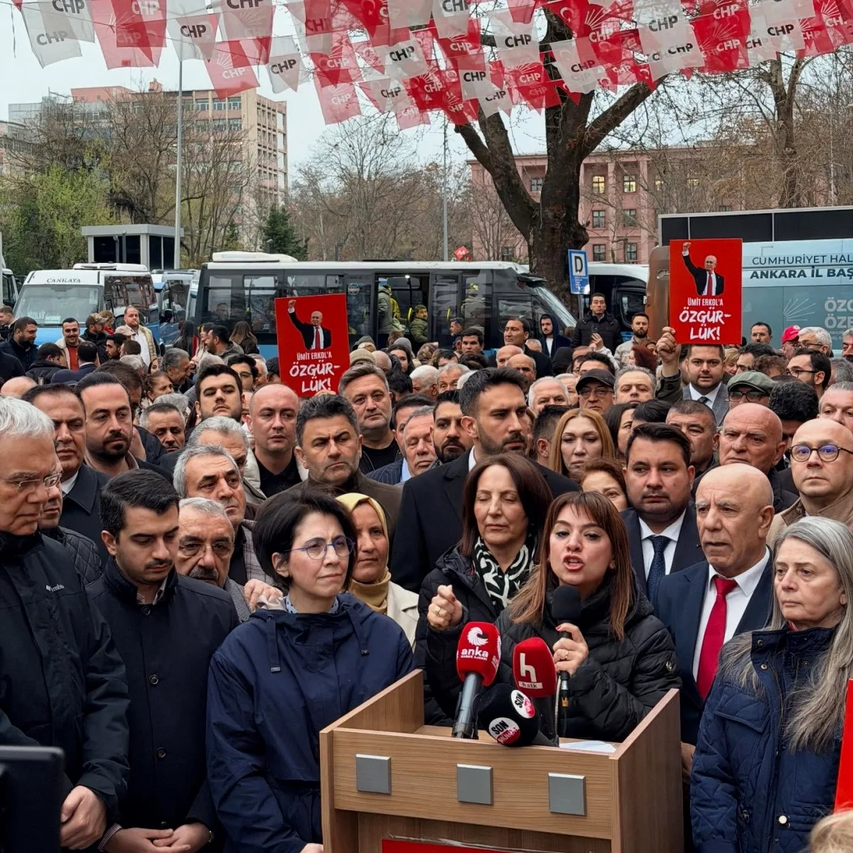 CHP'li Erkol'un Gözaltısına Partiden Sert Tepki CHP'li Erkol'un Gözaltısına Partiden Sert Tepki