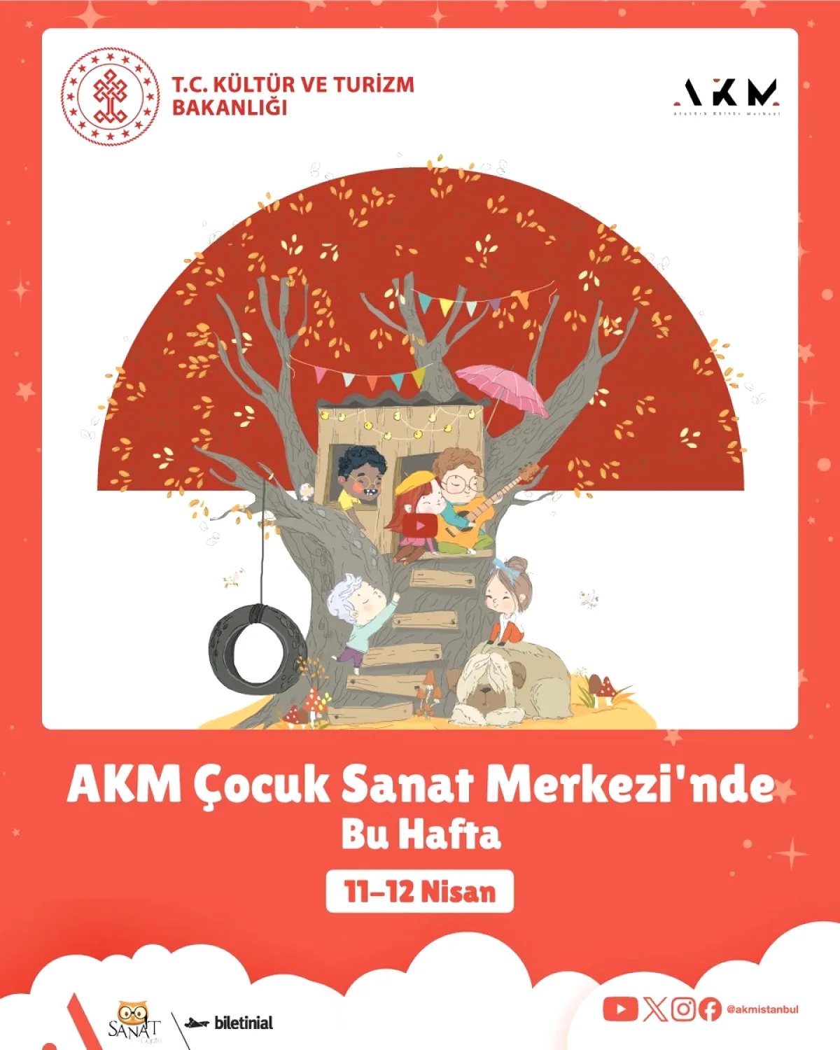 AKM Çocuk Sanat Merkezi'nde Bu Hafta: Minikler İçin Eğlenceli Atölyeler AKM Çocuk Sanat Merkezi'nde Bu Hafta: Minikler İçin Eğlenceli Atölyeler