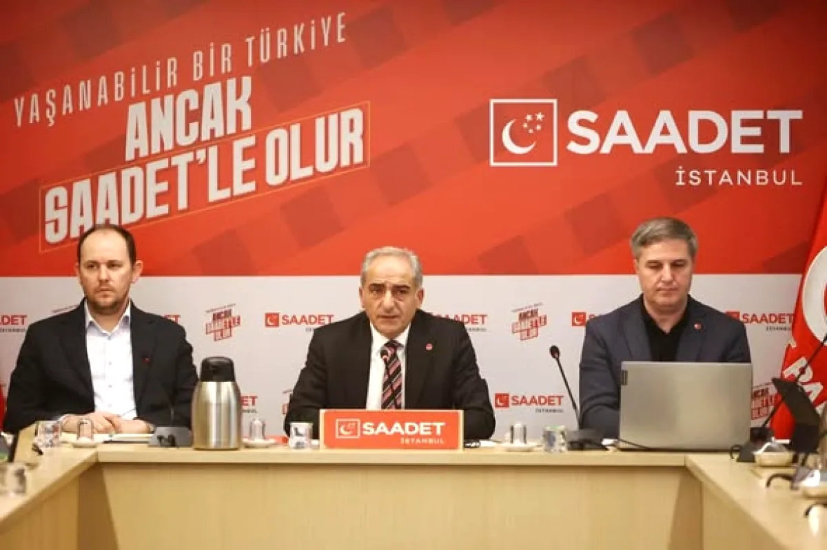Saadet Partisi'nde Zeytinburnu İlçe Başkanı Değişti Saadet Partisi'nde Zeytinburnu İlçe Başkanı Değişti