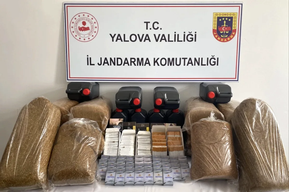 Yalova'da Kaçakçılık Operasyonu: Tütün ve Alkole El Konuldu Yalova'da Kaçakçılık Operasyonu: Tütün ve Alkole El Konuldu
