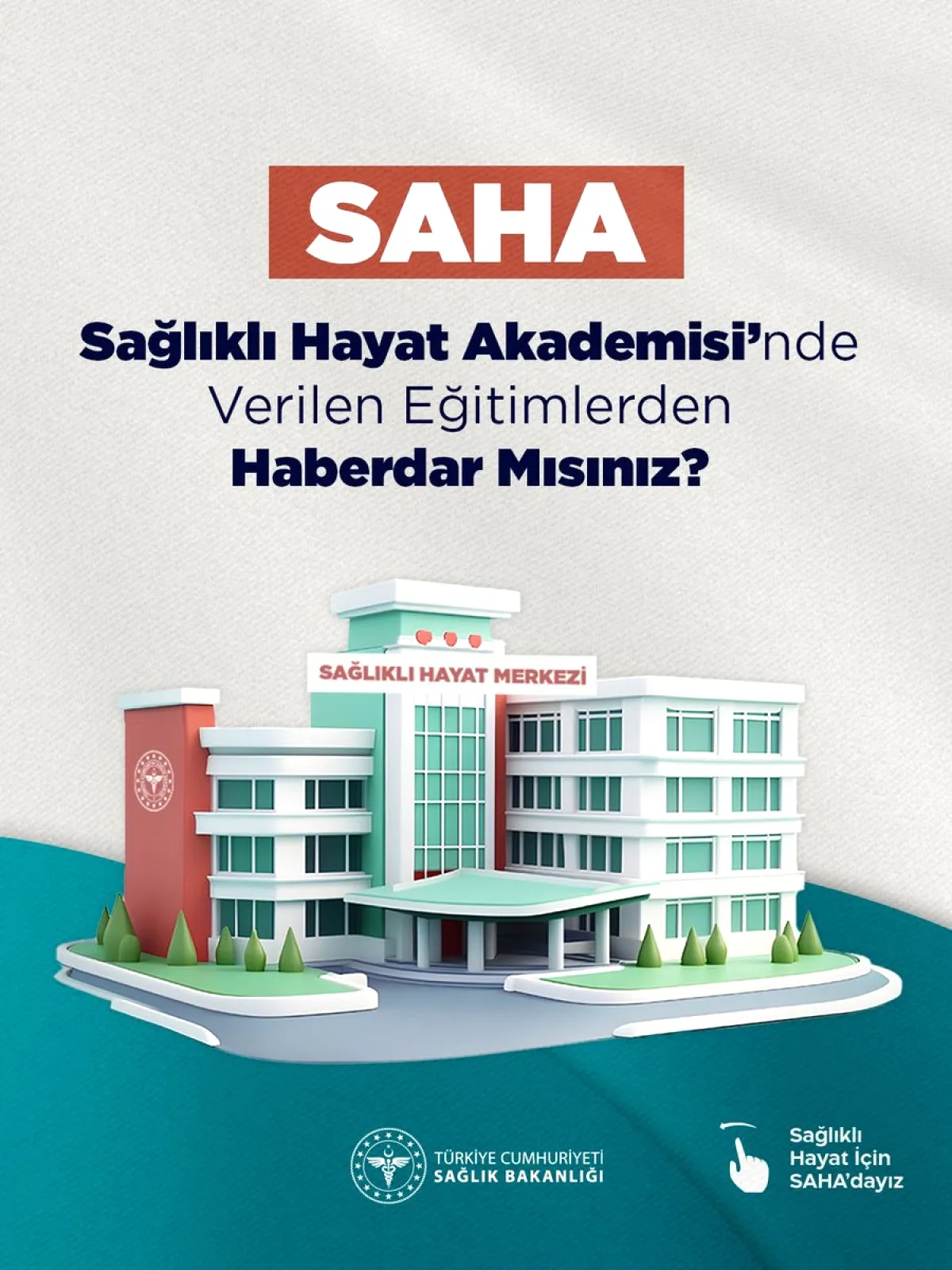 SAHA Elçisi Olmak İster misiniz? Sağlık Bakanlığı'ndan Gönüllülere Çağrı SAHA Elçisi Olmak İster misiniz? Sağlık Bakanlığı'ndan Gönüllülere Çağrı