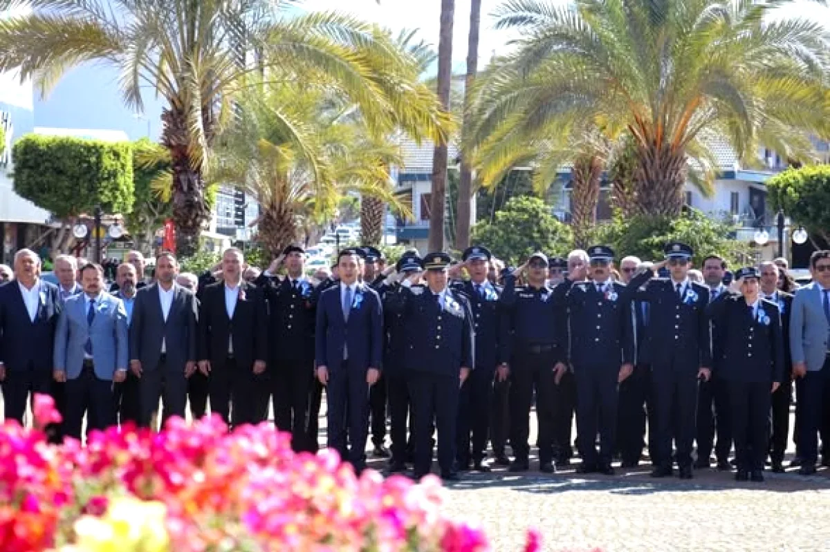 Gazipaşa'da Polis Teşkilatı'nın 181. Yılı Kutlandı Gazipaşa'da Polis Teşkilatı'nın 181. Yılı Kutlandı