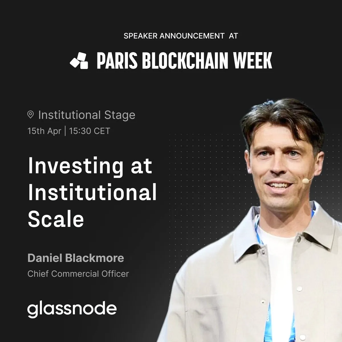 Glassnode Yöneticisi, Paris'te Kurumsal Kripto Yatırımını Masaya Yatıracak Glassnode Yöneticisi, Paris'te Kurumsal Kripto Yatırımını Masaya Yatıracak