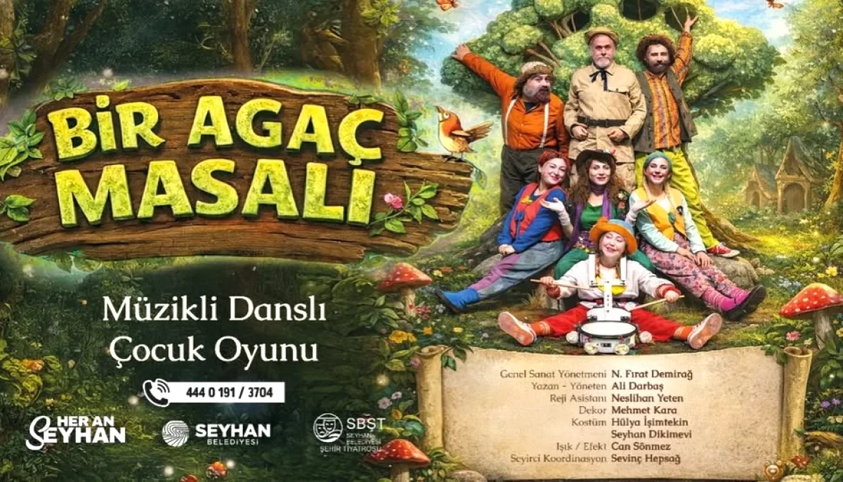 Seyhan'da Çocuklar İçin Ücretsiz Masal Günü! 12 Nisan'da Yaşar Kemal Kültür Merkezi Seyhan'da Çocuklar İçin Ücretsiz Masal Günü! 12 Nisan'da Yaşar Kemal Kültür Merkezi