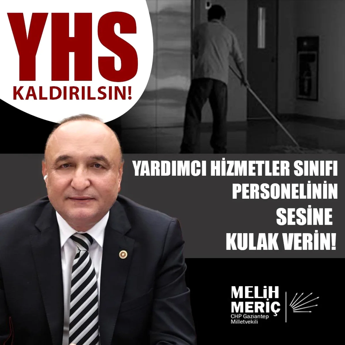 YHS Personeline Adalet Çağrısı: Milletvekili Meriç'ten Açıklama YHS Personeline Adalet Çağrısı: Milletvekili Meriç'ten Açıklama