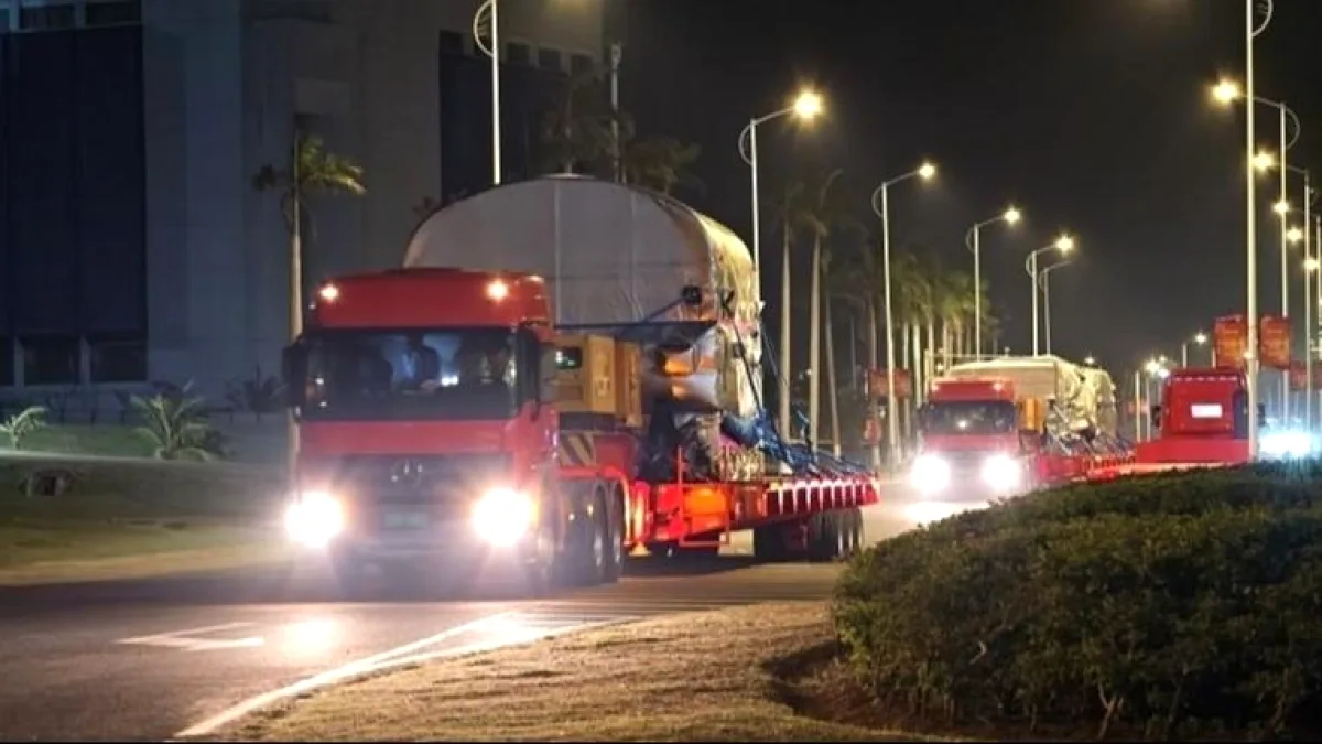 Chang'e 7 Ay Sondası Fırlatma Alanına Ulaştı Chang'e 7 Ay Sondası Fırlatma Alanına Ulaştı
