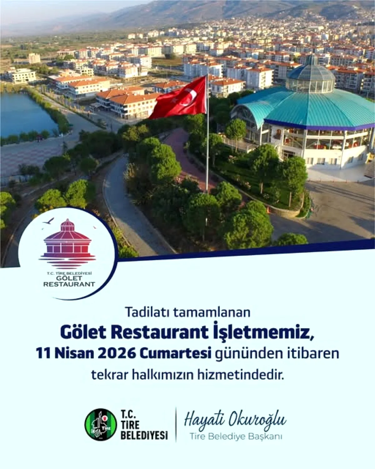 Tire Gölet Restaurant Yeniden Açıldı: Doğayla İç İçe Huzurlu Mekân Tire Gölet Restaurant Yeniden Açıldı: Doğayla İç İçe Huzurlu Mekân