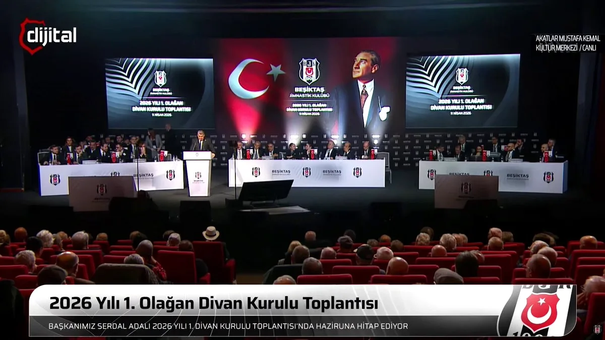Beşiktaş Başkanı Adalı, 2026 Yılı İlk Divan Kurulu Toplantısında Konuştu Beşiktaş Başkanı Adalı, 2026 Yılı İlk Divan Kurulu Toplantısında Konuştu