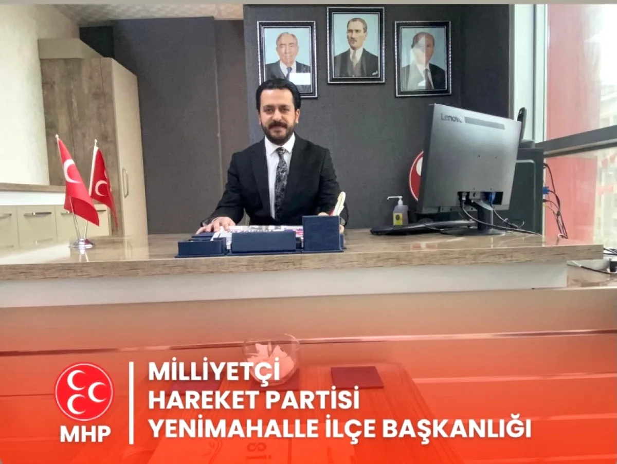 MHP Yenimahalle İlçe Başkanlığı'nda Bugünkü Nöbetçi Başkan Belli Oldu MHP Yenimahalle İlçe Başkanlığı'nda Bugünkü Nöbetçi Başkan Belli Oldu