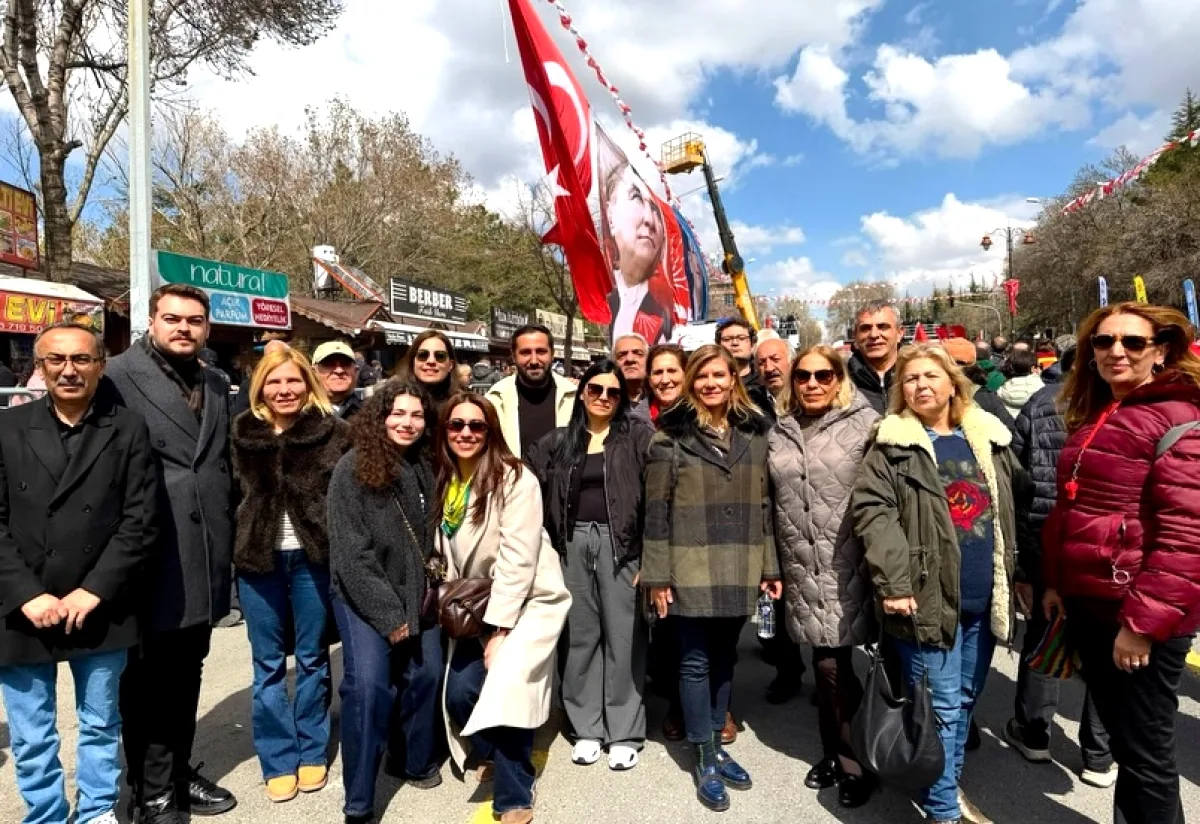Gölbaşı CHP İlçe Teşkilatı Bugün Nevşehir'de Sahada Gölbaşı CHP İlçe Teşkilatı Bugün Nevşehir'de Sahada
