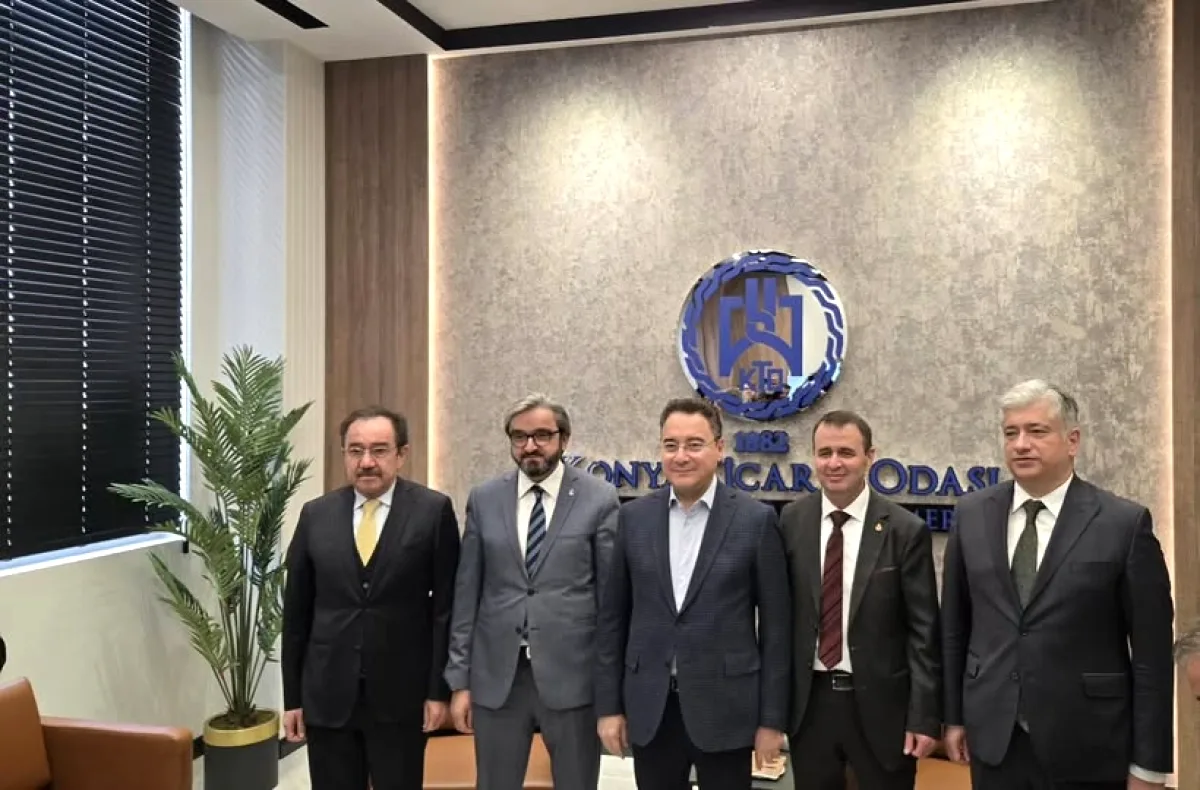 DEVA Partisi Liderleri Konya Tarım Fuarı'nda Basınla Buluştu DEVA Partisi Liderleri Konya Tarım Fuarı'nda Basınla Buluştu