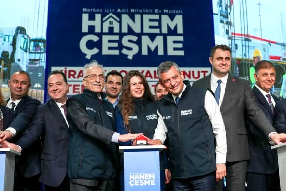 Çeşme'de Türkiye'nin İlk Kiralık Sosyal Konutu Hanem Çeşme'nin Temeli Atıldı Çeşme'de Türkiye'nin İlk Kiralık Sosyal Konutu Hanem Çeşme'nin Temeli Atıldı