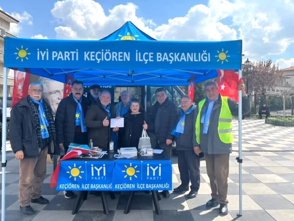 İYİ Parti Keçiören'de Şok Çalışması: 11. Günde Vatandaşla Buluştular İYİ Parti Keçiören'de Şok Çalışması: 11. Günde Vatandaşla Buluştular