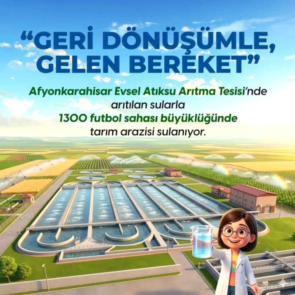 Afyonkarahisar'da Dev Atıksu Arıtma Tesisi Hizmete Açıldı Afyonkarahisar'da Dev Atıksu Arıtma Tesisi Hizmete Açıldı