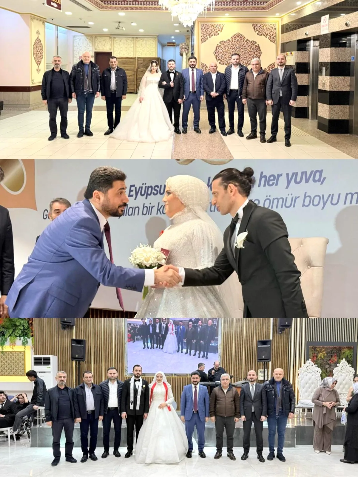 Bağcılar'da Üç Çiftin Mutluluğuna Ortak Olduk Bağcılar'da Üç Çiftin Mutluluğuna Ortak Olduk