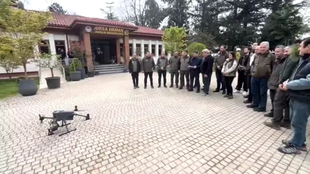 Bursa'da Doğa Koruma Ekipleri Drone Eğitimi Aldı Bursa'da Doğa Koruma Ekipleri Drone Eğitimi Aldı