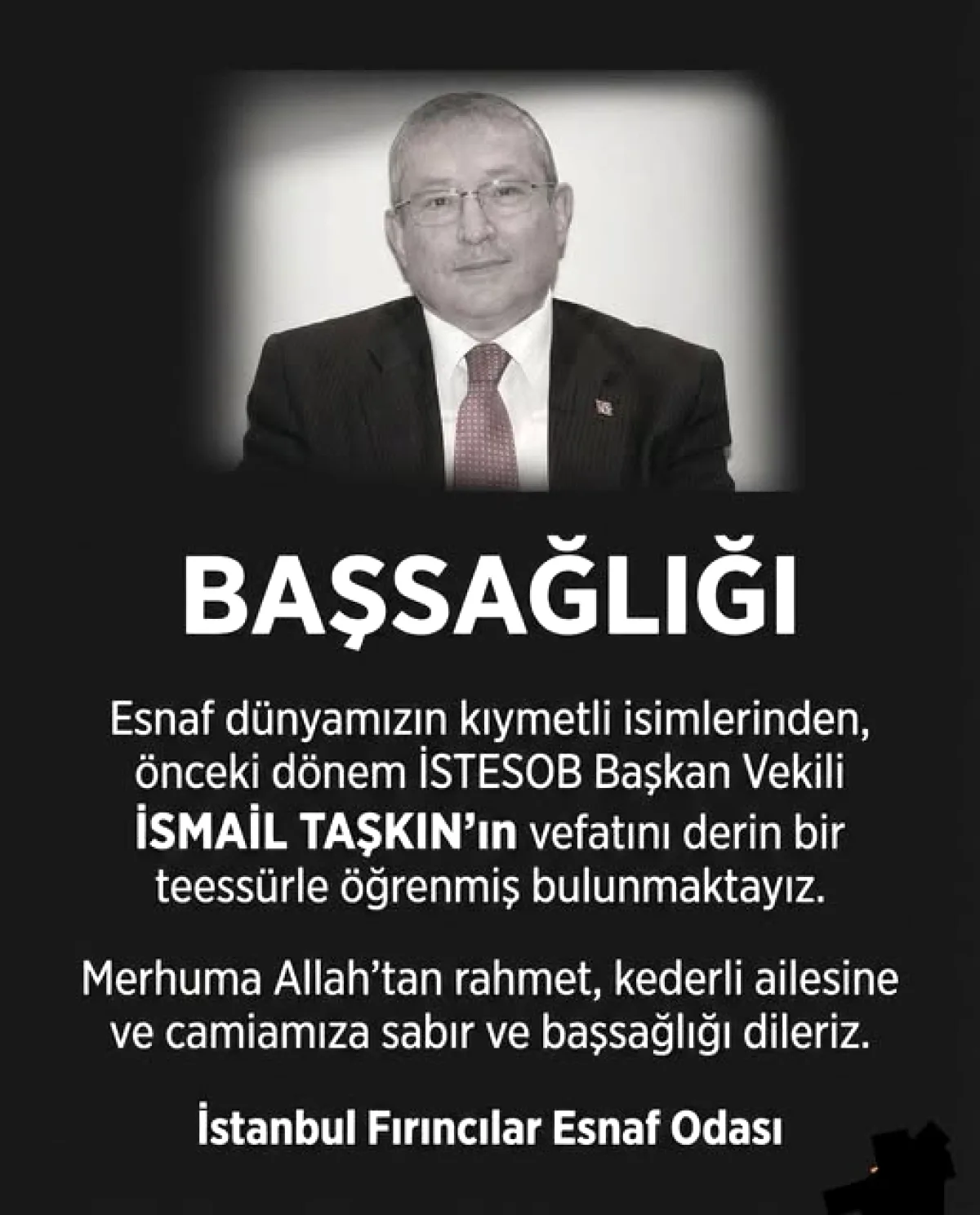 İstanbul Fırıncılar Odası Başkanı Çetin: Yeniden Seçildi İstanbul Fırıncılar Odası Başkanı Çetin: Yeniden Seçildi