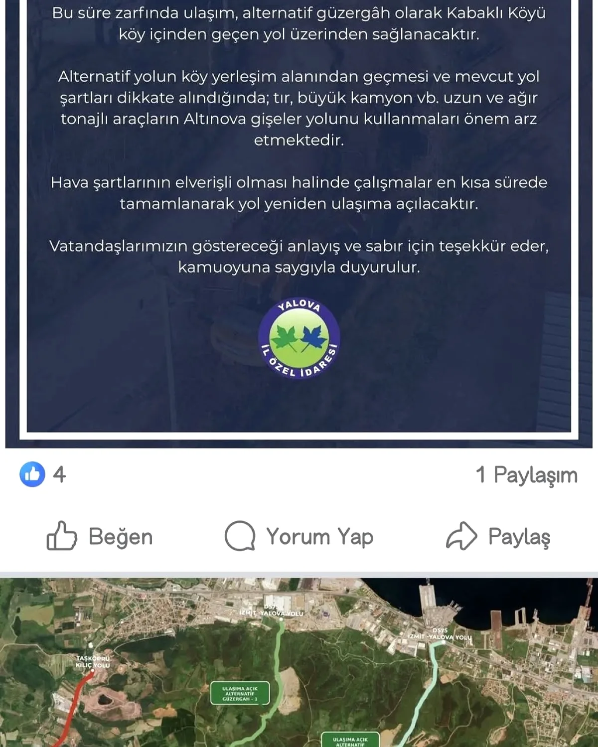Çiftlikköy'de Kılıç Yolu Asfaltlanıyor: Alternatif Yollar Belli Oldu! Çiftlikköy'de Kılıç Yolu Asfaltlanıyor: Alternatif Yollar Belli Oldu!
