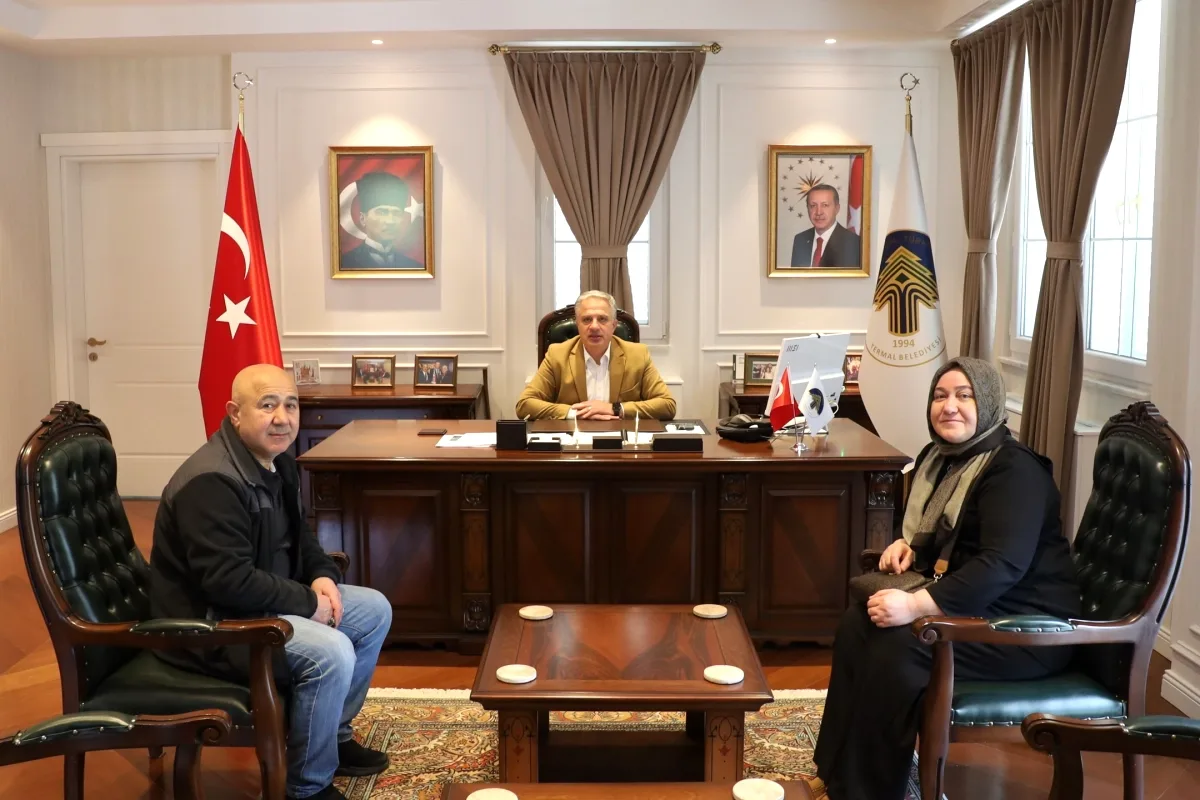 Termal Belediye Başkanı Acar'a Teşekkür Ziyareti Termal Belediye Başkanı Acar'a Teşekkür Ziyareti