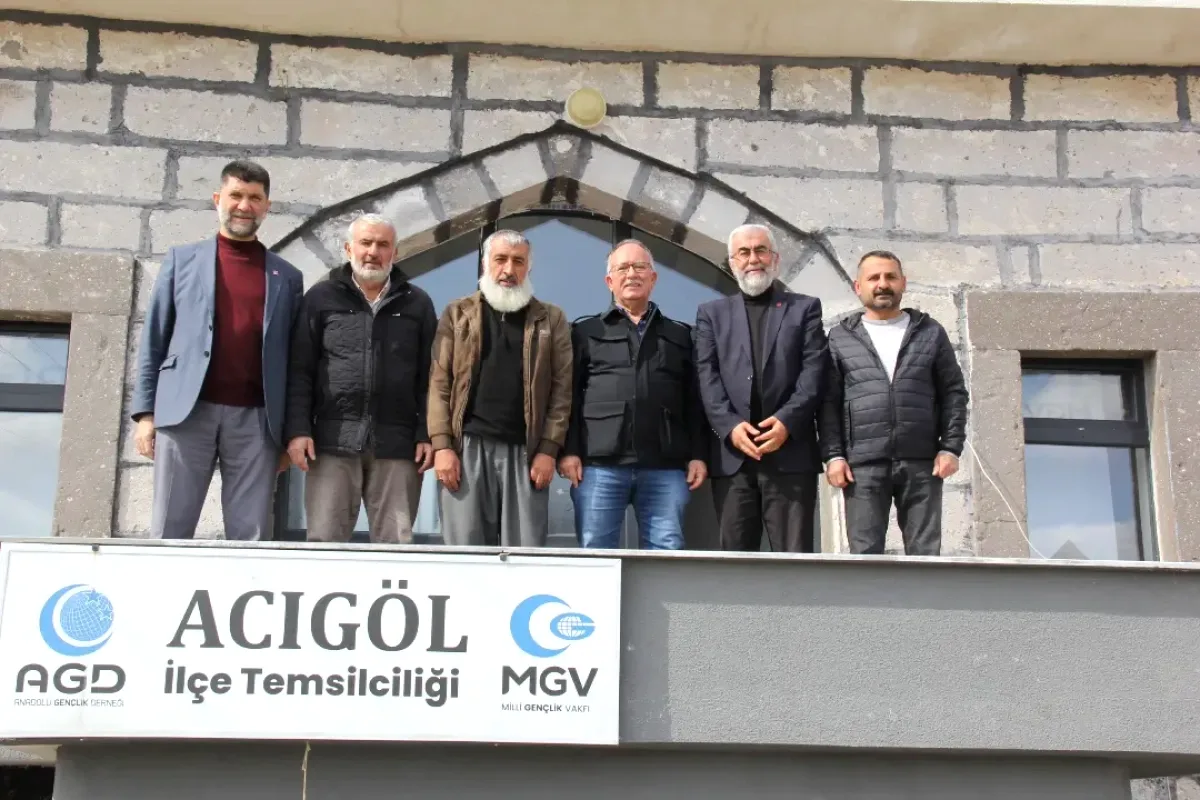 Saadet Partisi'nden AGD Acıgöl Şubesine Ziyaret Saadet Partisi'nden AGD Acıgöl Şubesine Ziyaret