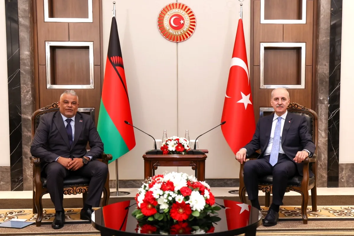 Kurtulmuş, Malavi Meclis Başkanı Suleman ile İş Birliğini Görüştü Kurtulmuş, Malavi Meclis Başkanı Suleman ile İş Birliğini Görüştü