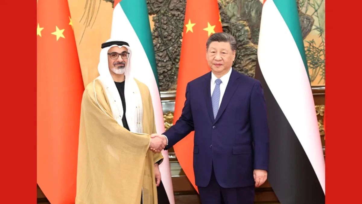 Çin Devlet Başkanı Xi, Abu Dabi Veliaht Prensi ile Stratejik Görüşme Gerçekleştirdi Çin Devlet Başkanı Xi, Abu Dabi Veliaht Prensi ile Stratejik Görüşme Gerçekleştirdi