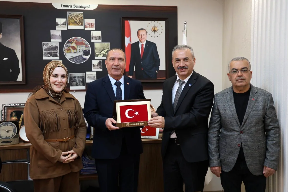 Mehmet Aydın'dan BEM BİR SEN Konya'ya Teşekkür Mehmet Aydın'dan BEM BİR SEN Konya'ya Teşekkür