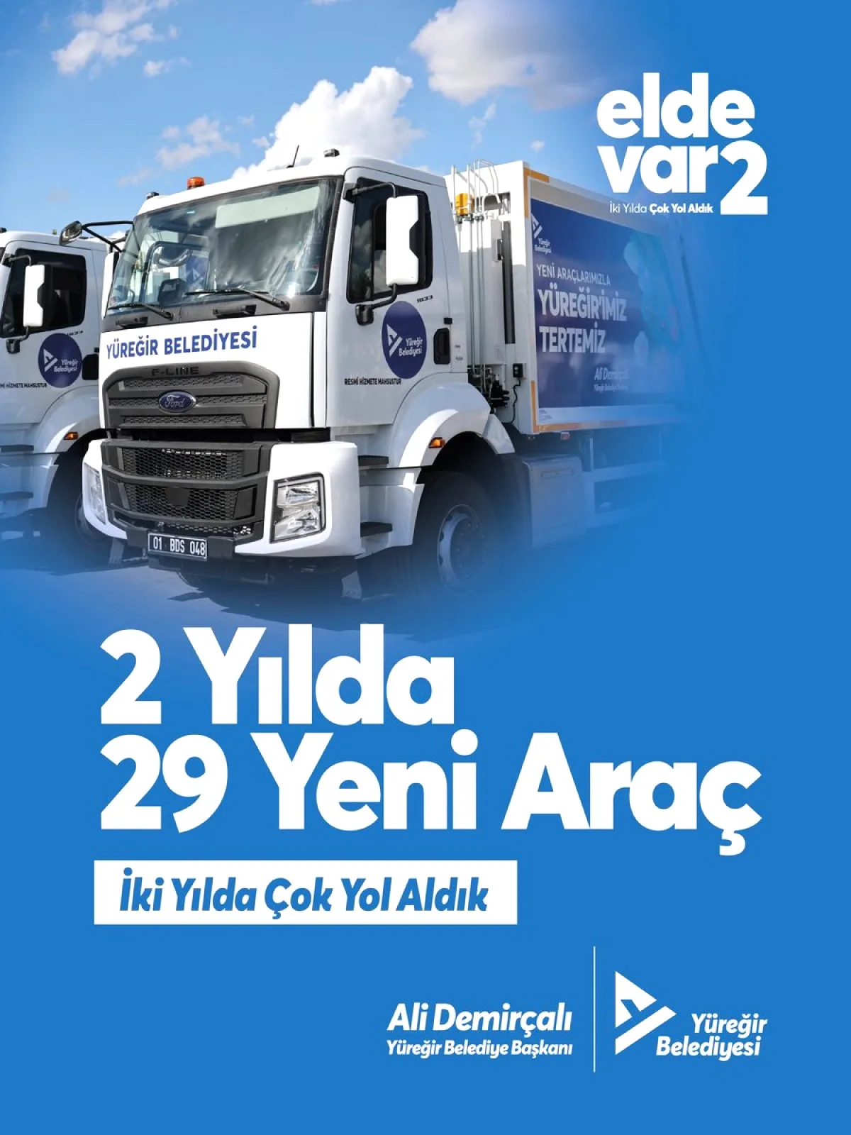Yüreğir Belediyesi 29 Yeni Araç Aldı: Sahada Hız Kazanıyoruz! Yüreğir Belediyesi 29 Yeni Araç Aldı: Sahada Hız Kazanıyoruz!