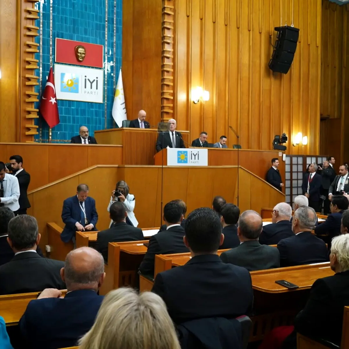 İyi Parti Genel Başkanı Dervişoğlu: Yarın TBMM'de Grup Toplantısı İyi Parti Genel Başkanı Dervişoğlu: Yarın TBMM'de Grup Toplantısı