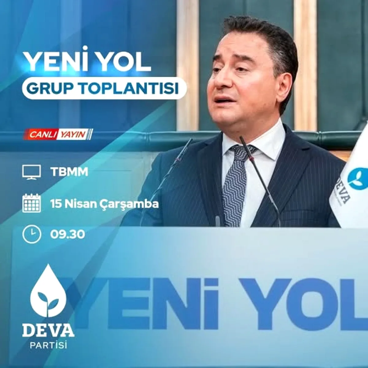 Ali Babacan yarın TBMM'de konuşacak: Yeni Yol Grup Toplantısı'nda neler anlatılacak? Ali Babacan yarın TBMM'de konuşacak: Yeni Yol Grup Toplantısı'nda neler anlatılacak?