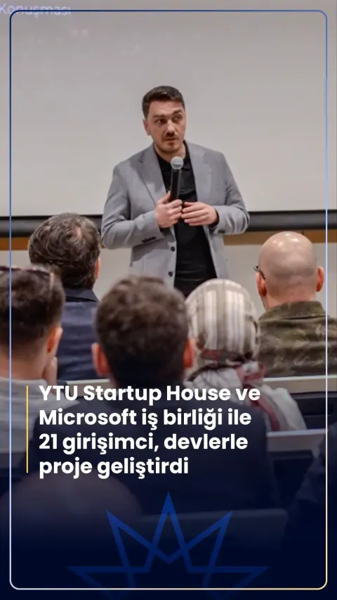YTÜ'de Yapay Zeka Hızlandırıcı Programı Tamamlandı: 21 Girişim 9 Dev Kurumla Buluştu