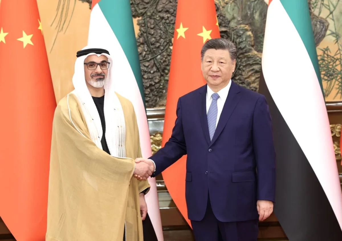 Çin Devlet Başkanı Xi Jinping, Abu Dabi Veliaht Prensi ile Beijing'de Görüştü Çin Devlet Başkanı Xi Jinping, Abu Dabi Veliaht Prensi ile Beijing'de Görüştü