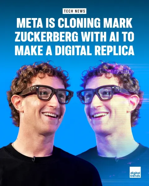 Meta, Mark Zuckerberg'in Dijital İkizini Geliştiriyor