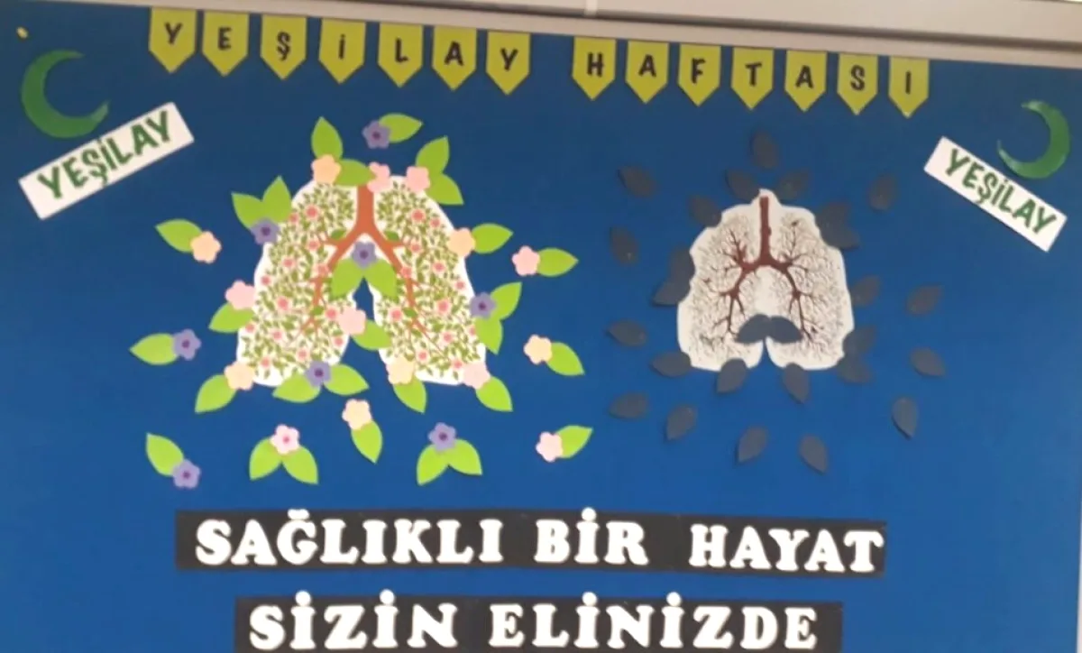 Fatih'te Öğrenciler Esnafa Sağlıklı Yaşam Dersi Verdi Fatih'te Öğrenciler Esnafa Sağlıklı Yaşam Dersi Verdi