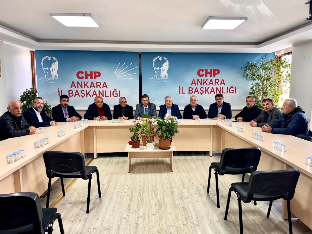 CHP'de Ankara Dayanışması: Eski Başkanlar Ümit Erkol İçin Bir Araya Geldi CHP'de Ankara Dayanışması: Eski Başkanlar Ümit Erkol İçin Bir Araya Geldi