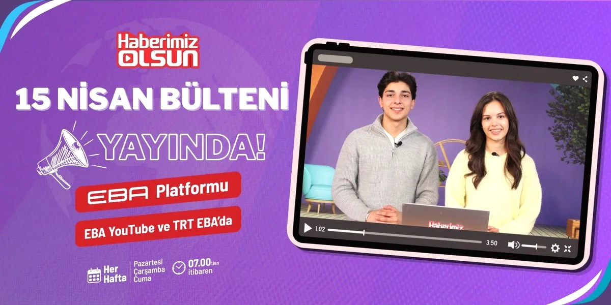 MEB'in 15 Nisan Bülteni: Uzay Teknolojileri, Dostluk Maçı ve Osmanlı Mutfağı MEB'in 15 Nisan Bülteni: Uzay Teknolojileri, Dostluk Maçı ve Osmanlı Mutfağı