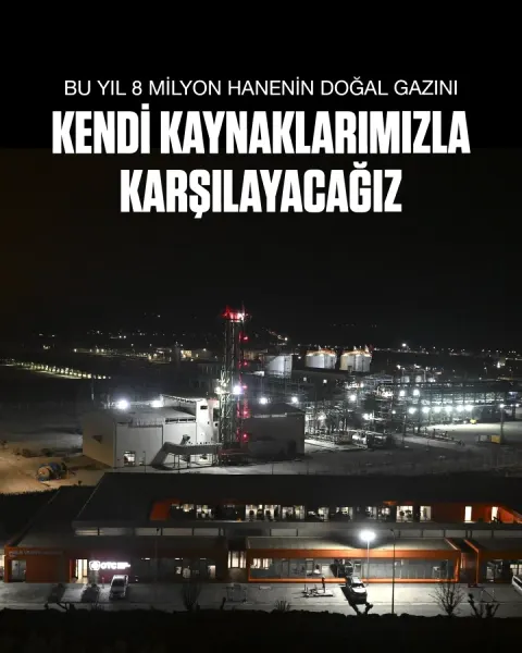 Karadeniz Gazıyla 8 Milyon Haneye Enerji Hedefi