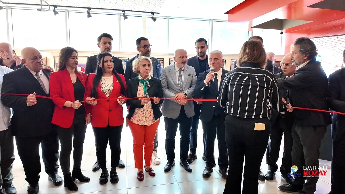 Çukurova'da Tarihe Tanıklık Eden Fotoğraf Sergisi Açıldı Çukurova'da Tarihe Tanıklık Eden Fotoğraf Sergisi Açıldı