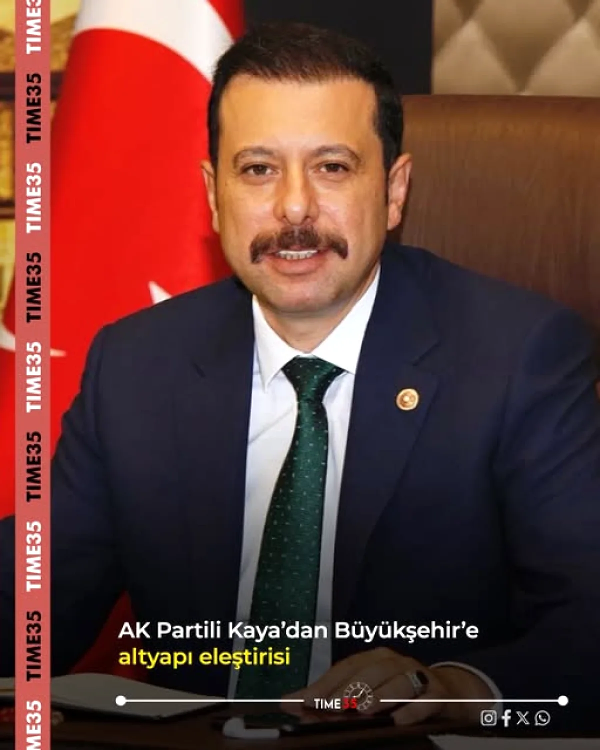 AK Partili Kaya'dan İzmir Büyükşehir Belediyesi'ne Altyapı Eleştirisi AK Partili Kaya'dan İzmir Büyükşehir Belediyesi'ne Altyapı Eleştirisi